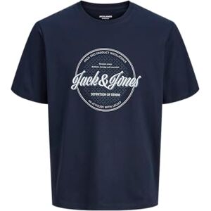 JACK & JONES Jjedover denim Tee Ss O-Neck Noos, marinblå blazer, XXL JACK & JONES Jjedover denim Tee Ss O-Neck Noos, marinblå blazer, XXL