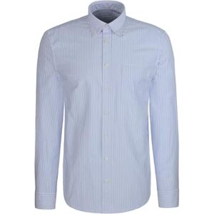 Seidensticker Silkesdekal 146722, normal passform långärmad casual skjorta, 38, blå, 38 SE Seidensticker Silkesdekal 146722, normal passform långärmad casual skjorta, 38, blå, 38 SE