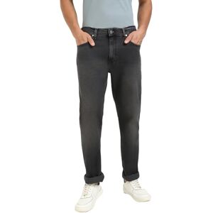 Calvin mäns Straight Slim Fit jeans, Denim (denim svart), 33W x 34L Calvin mäns Straight Slim Fit jeans, Denim (denim svart), 33W x 34L