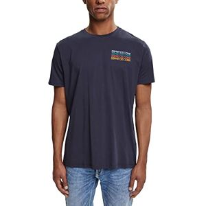 ESPRIT T-shirt för män, 400/marinblå, XS ESPRIT T-shirt för män, 400/marinblå, XS