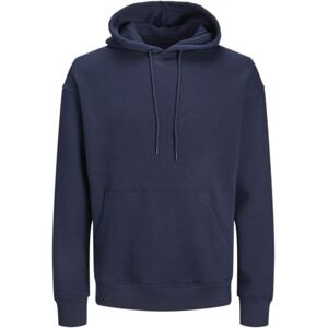 JACK & JONES JACK&JONES PLUS JJEBRADLEY Sweat Hood NOOS PLS, marinblå blazer, 5XL/Stor JACK & JONES JACK&JONES PLUS JJEBRADLEY Sweat Hood NOOS PLS, marinblå blazer, 5XL/Stor