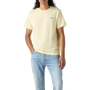 Levi's Herr Ss Original Housemark T-shirt, Dubbel grädde, XS Levi's Herr Ss Original Housemark T-shirt, Dubbel grädde, XS