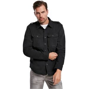 Brandit Vintage skjorta, långärmad, Svart långärmad, L Brandit Vintage skjorta, långärmad, Svart långärmad, L