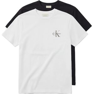 Calvin Herr Ss 30S Classic Micro Monologo Te LV04RF279G T-shirts, Multi, L Calvin Herr Ss 30S Classic Micro Monologo Te LV04RF279G T-shirts, Multi, L