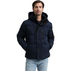 TOM TAILOR herr 1046971 buffertjacka med avtagbar huva, 10668 – himmelskaptensblå, 3XL TOM TAILOR herr 1046971 buffertjacka med avtagbar huva, 10668 – himmelskaptensblå, 3XL
