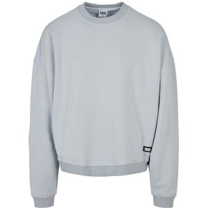 Urban Classics Herr 80-tals crewneck tröja, sommar blå, L Urban Classics Herr 80-tals crewneck tröja, sommar blå, L