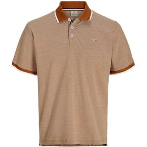 JACK & JONES Jprblualves Ss Polo Noos, Bombay brun, M JACK & JONES Jprblualves Ss Polo Noos, Bombay brun, M