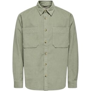 Only & Sons Casual herrskjorta, Sjögräs, XXL Only & Sons Casual herrskjorta, Sjögräs, XXL