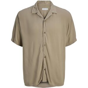 JACK & JONES JJEJEFF SOLID Resort Shirt S/S SN, Koriander, M JACK & JONES JJEJEFF SOLID Resort Shirt S/S SN, Koriander, M