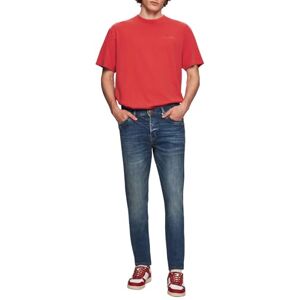 LTB Jeans herr Servando 600 – Tapered Mid Rise Basic-5-fickor medium tvätt blå av bomullsblandning – storlek W28L36, blå, 28W x 36L LTB Jeans herr Servando 600 – Tapered Mid Rise Basic-5-fickor medium tvätt blå av bomullsblandning – storlek W28L36, blå, 28W x 36L