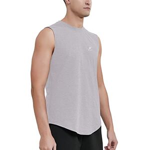 MeetHoo Linne herr ärmlös muskelskjorta bodybuilding träningströja herr gym sport för träning t-shirt funktionell skjorta, GRÅ, L MeetHoo Linne herr ärmlös muskelskjorta bodybuilding träningströja herr gym sport för träning t-shirt funktionell skjorta, GRÅ, L
