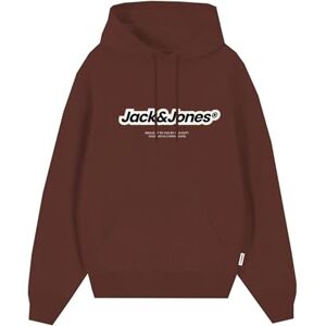 JACK & JONES JACK&JONES JORVESTERBRO Newton Branding Sweat Hood, Brandy brun/tryck: jj, M JACK & JONES JACK&JONES JORVESTERBRO Newton Branding Sweat Hood, Brandy brun/tryck: jj, M