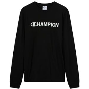 Champion Legacy män, grafisk långärmad t-shirt, M, svart, Svart, M Champion Legacy män, grafisk långärmad t-shirt, M, svart, Svart, M