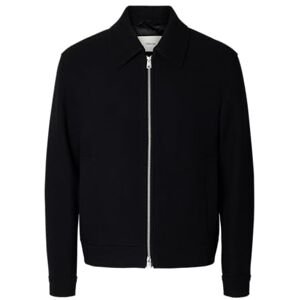 SELECTED FEMME Herr Slhphilip Lano JKT Noos, svart, m, svart, M SELECTED FEMME Herr Slhphilip Lano JKT Noos, svart, m, svart, M