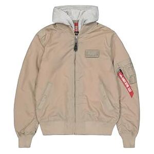 Alpha Industries MA-1 TT Hood Bomberjacka för män Vintage Sand Alpha Industries MA-1 TT Hood Bomberjacka för män Vintage Sand