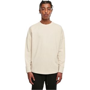 Build Your Brand Herr oversized Cut On Sleeve långärmad T-shirt, sand, XS Build Your Brand Herr oversized Cut On Sleeve långärmad T-shirt, sand, XS