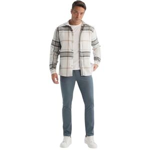 DeFacto chinobyxor för män – snygga och bekväma herrbyxor – klassiska chinos byxor för en modern look och högsta, marinblå, 36W / 32L DeFacto chinobyxor för män – snygga och bekväma herrbyxor – klassiska chinos byxor för en modern look och högsta, marinblå, 36W / 32L