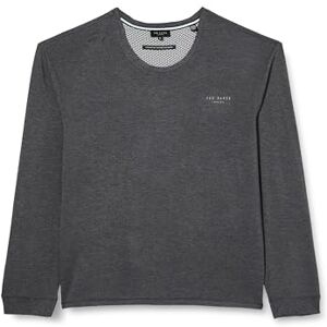 Ted Baker Supersoft Jersey långärmad topp mörkgrå Marl, Mörkgrå Marl, S Ted Baker Supersoft Jersey långärmad topp mörkgrå Marl, Mörkgrå Marl, S