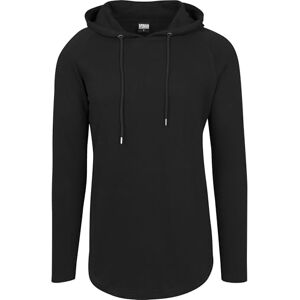 Urban Classics Long Shaped Terry Hoody för män, Svart (Black), S Urban Classics Long Shaped Terry Hoody för män, Svart (Black), S