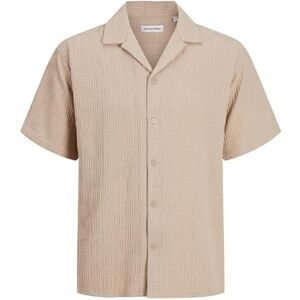 JACK & JONES JJEMATTEO Resort Shirt SS SN, Oxford brun, M JACK & JONES JJEMATTEO Resort Shirt SS SN, Oxford brun, M