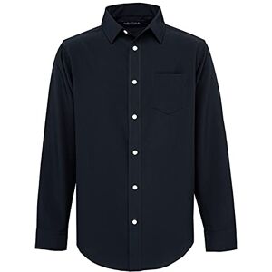 Nautica mäns skoluniform långärmad prestanda Oxford button-down skjorta, Marinblått Xsp, S Nautica mäns skoluniform långärmad prestanda Oxford button-down skjorta, Marinblått Xsp, S