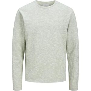 JACK & JONES JACK&JONES JJESUMMER stickad crew neck SN, Iceberg grön/detalj: w. Vit, XS JACK & JONES JACK&JONES JJESUMMER stickad crew neck SN, Iceberg grön/detalj: w. Vit, XS