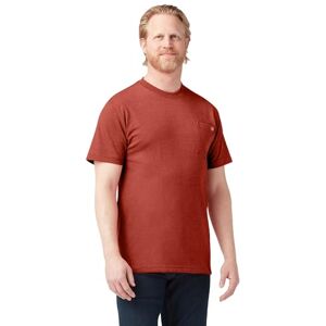 Dickies T-shirt för män, Rustik röd enfärgat ljung, XXL Dickies T-shirt för män, Rustik röd enfärgat ljung, XXL