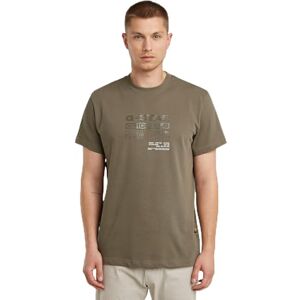 G-STAR Herr Original R T T-shirt, Brun (Turf D26044-c336-273), XL G-STAR Herr Original R T T-shirt, Brun (Turf D26044-c336-273), XL