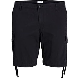 JACK & JONES JACK&JONES PLUS JPSTMARLEY JJCARGO shorts ANA PLS, svart, 40 JACK & JONES JACK&JONES PLUS JPSTMARLEY JJCARGO shorts ANA PLS, svart, 40