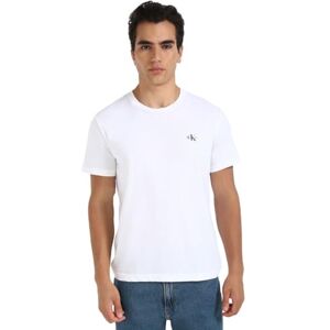 Calvin jeans herr 2-pack Monologo t-shirt J30J320199 S/S t-shirt, blå (India Ink/Bright Vit), XXS, Blå (Indisk bläck/höger vit), XXS Calvin jeans herr 2-pack Monologo t-shirt J30J320199 S/S t-shirt, blå (India Ink/Bright Vit), XXS, Blå (Indisk bläck/höger vit), XXS
