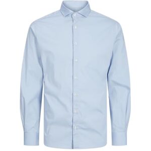 JACK & JONES Jprblajaxon stretchskjorta L/S Noos långärmad tröja, Kashmirblå, L JACK & JONES Jprblajaxon stretchskjorta L/S Noos långärmad tröja, Kashmirblå, L