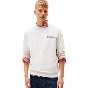 Tommy Jeans herr TJM REG ENTRY DNA PLAY CREW EXT DM0DM22377 pullover tröja, grå (isgrå ljung), XL, Grå (isgrå ljung), XL Tommy Jeans herr TJM REG ENTRY DNA PLAY CREW EXT DM0DM22377 pullover tröja, grå (isgrå ljung), XL, Grå (isgrå ljung), XL