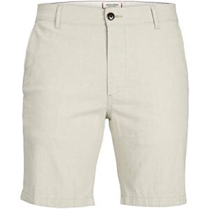 JACK & JONES PLUS Herr JPSTDAVE JJLINEN Shorts AKM PS chinos shorts, wrought Iron/detalj: solid, 48, Wrought järn/detalj: solid, 48 JACK & JONES PLUS Herr JPSTDAVE JJLINEN Shorts AKM PS chinos shorts, wrought Iron/detalj: solid, 48, Wrought järn/detalj: solid, 48