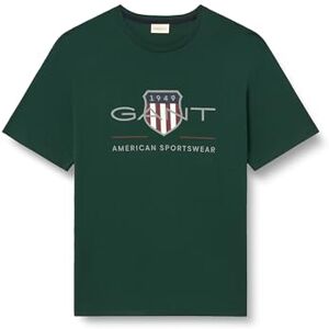 GANT REG Archive Shield SS T-shirt, Grön, XXL GANT REG Archive Shield SS T-shirt, Grön, XXL