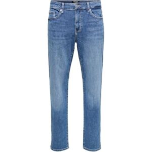 Only & Sons Endast & SONS ONSWEFT REG. M. Blå 6755 DNM jeans NOOS, Mellanblå denim, 34W x 34L Only & Sons Endast & SONS ONSWEFT REG. M. Blå 6755 DNM jeans NOOS, Mellanblå denim, 34W x 34L