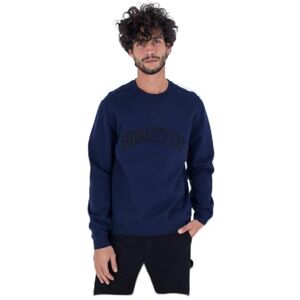Hurley Applique Crew sweatshirt, Obsidian, S herr, Obsidian, S Hurley Applique Crew sweatshirt, Obsidian, S herr, Obsidian, S