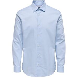 Only & Sons Onsjim Slim Shirt Frml, Kashmirblå, L Only & Sons Onsjim Slim Shirt Frml, Kashmirblå, L