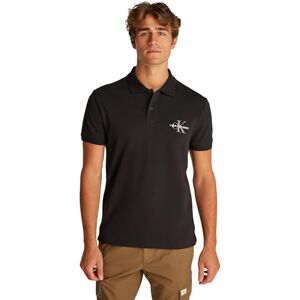 Calvin CK JEANS herr MONOLOGO POLO J30J325664, svart (svart), M, Svart (k svart), M Calvin CK JEANS herr MONOLOGO POLO J30J325664, svart (svart), M, Svart (k svart), M