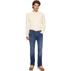 LTB Jeans herr Tinman 400 – Bootcut Mid Rise Basic-5-ficks mörk tvätt blå av bomullsblandning – storlek W36L32, blå, 36W x 32L LTB Jeans herr Tinman 400 – Bootcut Mid Rise Basic-5-ficks mörk tvätt blå av bomullsblandning – storlek W36L32, blå, 36W x 32L