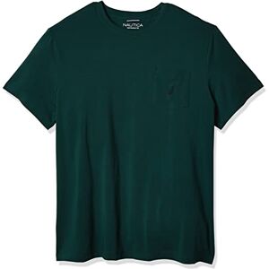 Nautica Men's Solid Crew Neck Short Sleeve Pocket T-Shirt, tidal Green, 3X Big Nautica Men's Solid Crew Neck Short Sleeve Pocket T-Shirt, tidal Green, 3X Big
