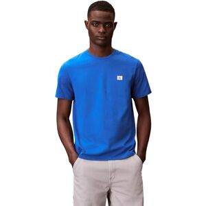 Calvin Herr Ss Badge 30S Jersey Klassisk Tee Lv04Rc272G T-shirts, Blå, XXL Calvin Herr Ss Badge 30S Jersey Klassisk Tee Lv04Rc272G T-shirts, Blå, XXL