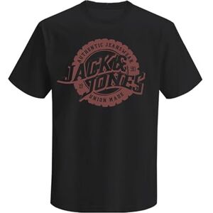 JACK & JONES Jprblubaron Ss Tee FST, Svart sand, M JACK & JONES Jprblubaron Ss Tee FST, Svart sand, M