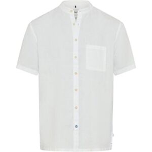 Brax Style Lionel U-skjorta, 99 vit, M Brax Style Lionel U-skjorta, 99 vit, M