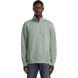 G-STAR RAW G-STAR Premium Core tröja med halv dragkedja, Blå (Iceberg Green D26459-c235-c959), S G-STAR RAW G-STAR Premium Core tröja med halv dragkedja, Blå (Iceberg Green D26459-c235-c959), S