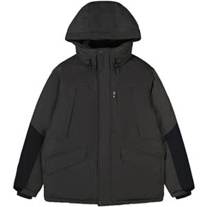 Champion Legacy Outdoor C-Tech (220355) WR Poly Cotton Woven 252gr Hooded Jacka, grå Antracit (PHA/NBK), XL Herr FW24, Antracitgrå (PHA/NBK), XL Champion Legacy Outdoor C-Tech (220355) WR Poly Cotton Woven 252gr Hooded Jacka, grå Antracit (PHA/NBK), XL Herr FW24, Antracitgrå (PHA/NBK), XL