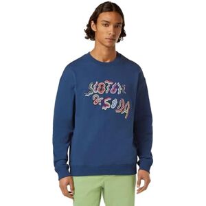 Scotch & Soda Relaxed-Fit broderad tröja, Atlantic Blue 401, XXL Scotch & Soda Relaxed-Fit broderad tröja, Atlantic Blue 401, XXL