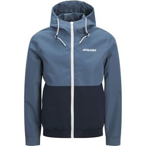 JACK & JONES Jjerush Hood Bomber Noos, Blå Mirage, M JACK & JONES Jjerush Hood Bomber Noos, Blå Mirage, M