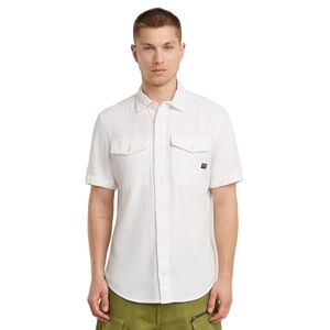 G-STAR , Marine Slim Shirt, Beige (Milk Gd D19751-d454-c073), S G-STAR , Marine Slim Shirt, Beige (Milk Gd D19751-d454-c073), S