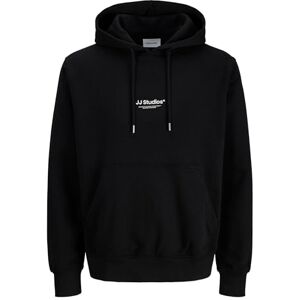 JACK & JONES Jjesoho Sweat Hood Noos, svart, XL JACK & JONES Jjesoho Sweat Hood Noos, svart, XL