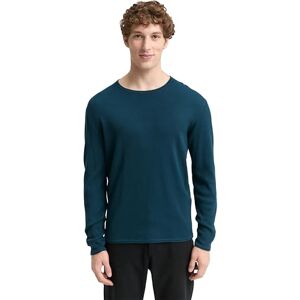 TOM TAILOR Denim herrtröja, 21179 – Djup Pond Green, XS TOM TAILOR Denim herrtröja, 21179 – Djup Pond Green, XS